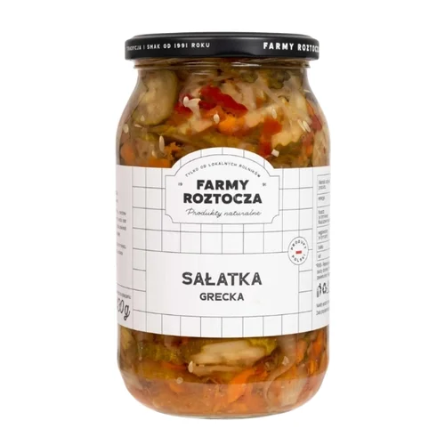 Sałatka grecka, 830 g, Farmy Roztocza