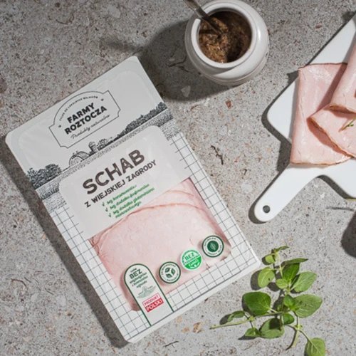 Schab z wiejskiej zagrody w plastrach, Farmy Roztocza