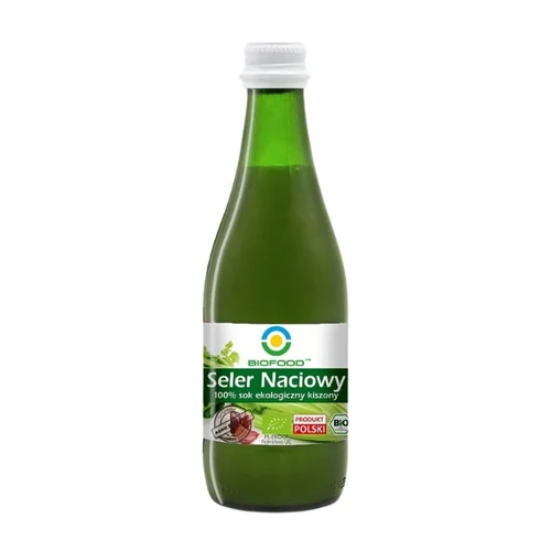 Seler naciowy kiszony sok 100% Bio, 300 ml, Biofood