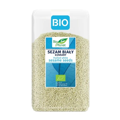 Sezam biały łuskany Bio, 1 kg, Bio Planet