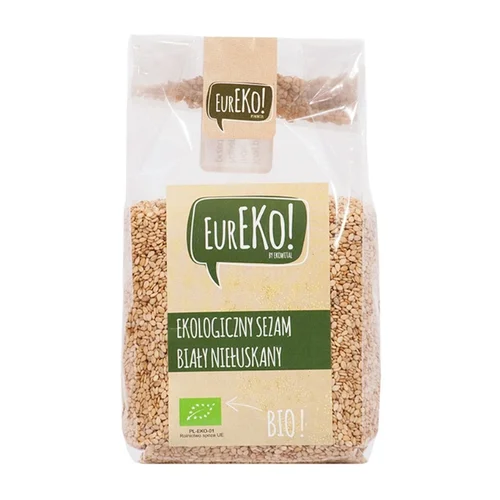Sezam biały niełuskany Bio, 250 g, Eureko