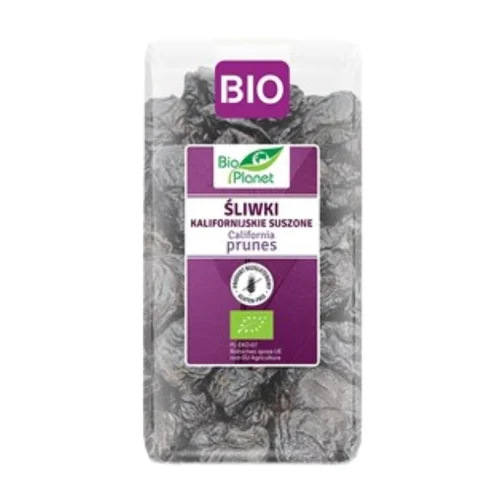 Śliwki kalifornijskie suszone bezglutenowe Bio, 400 g, Bio Planet 