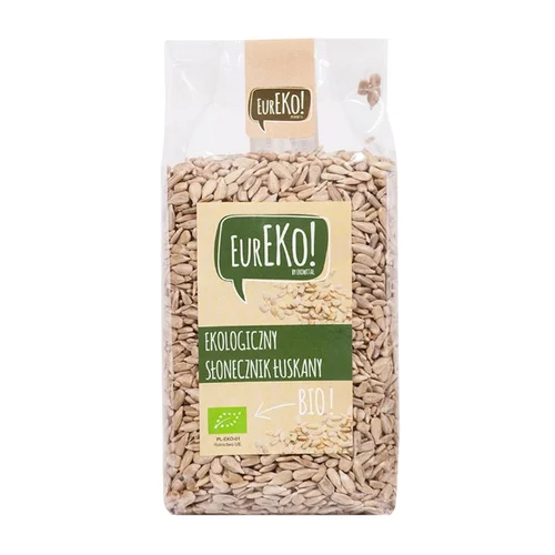 Słonecznik łuskany Bio, 350 g, Eureko