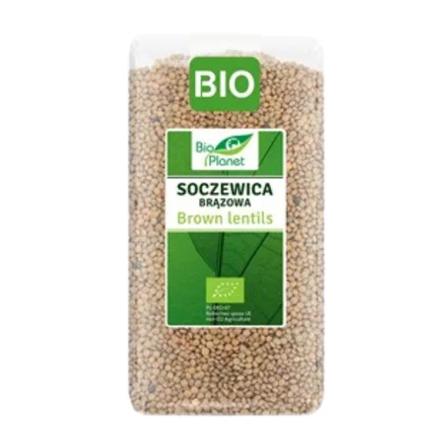 Soczewica brązowa Bio, 500 g, Bio Planet