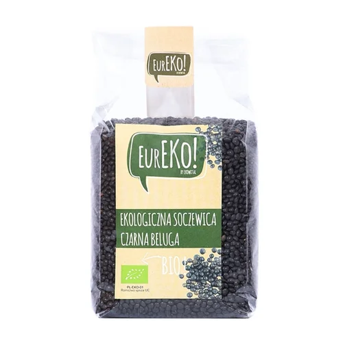 Soczewica czarna beluga Bio, 400 g, Eureko