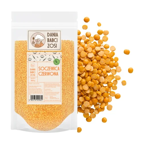 Soczewica czerwona, 1 kg, Dania Babci Zosi