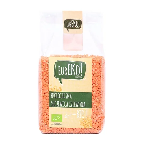 Soczewica czerwona Bio, 400 g, Eureko