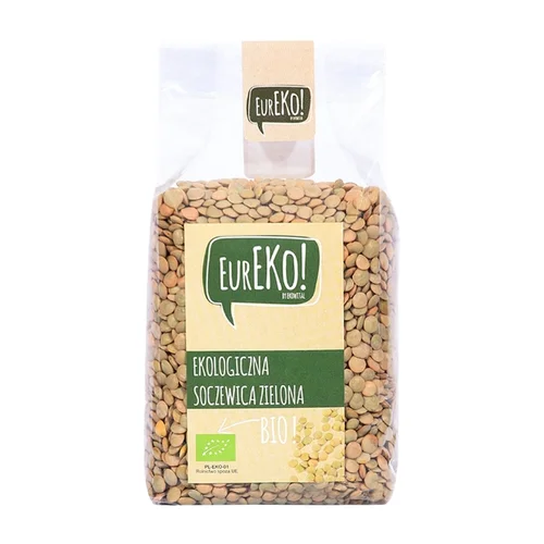 Soczewica zielona Bio, 400 g, Eureko
