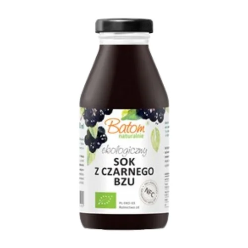 Sok z czarnego bzu NFC Bio, 330 ml, Batom