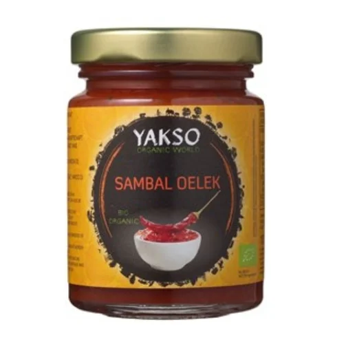 Sos chili sambal oelek Bio, 100 g, Yakso