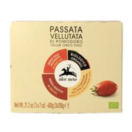 Sos pomidorowy passata Bio (3 x 200 g) 600 g, Alce Nero