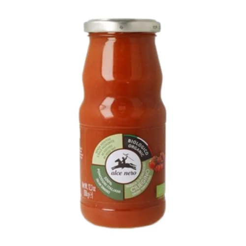 Sos pomidorowy passata z pomidorów cherry Bio, 350 g, Alce Nero
