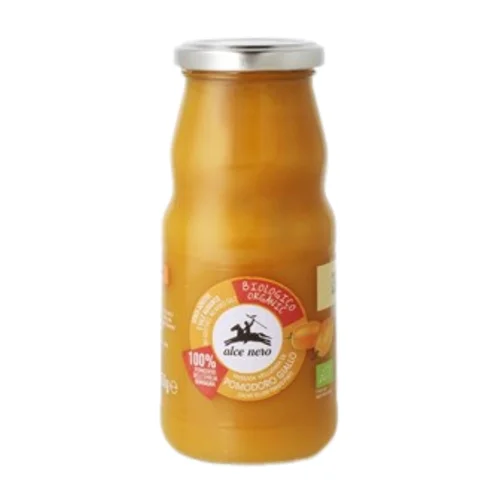 Sos pomidorowy passata z pomidorów żółtych Bio, 350 g, Alce Nero