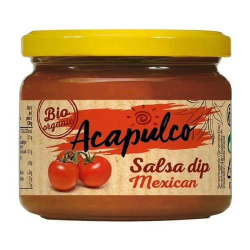Sos salsa dip meksykański Bio, 260 g, Acapulco