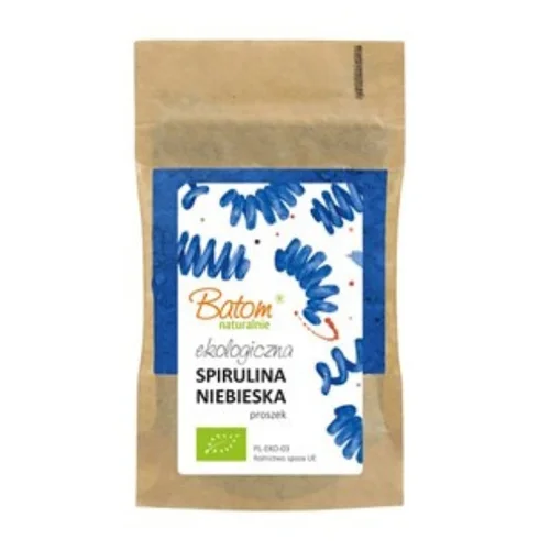 Spirulina niebieska w proszku Bio, 15 g, Batom