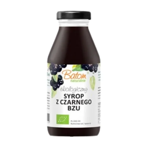 Syrop z czarnego bzu Bio, 330 ml, Batom