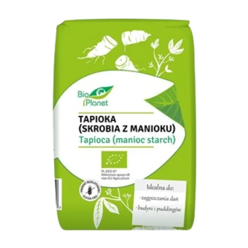Tapioka - skrobia z manioku Bio, 400 g, Bio Planet