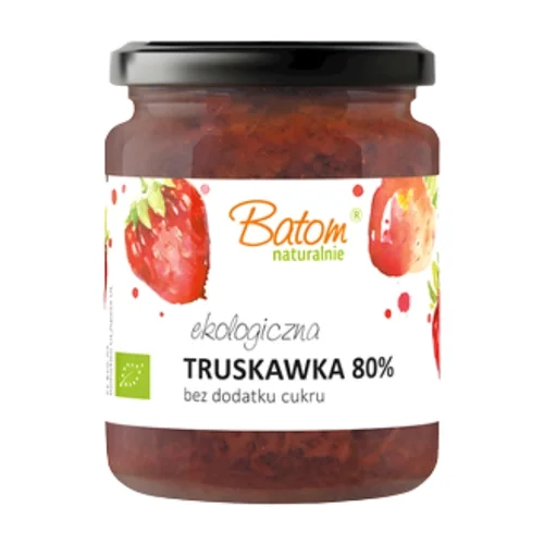 Truskawka 80 % Bio, 260 g, Batom