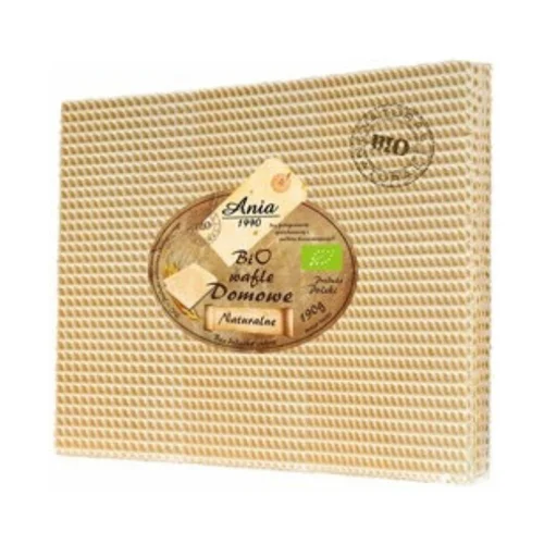 Wafle domowe naturalne bez dodatku cukrów Bio, 190 g, Bio Ania