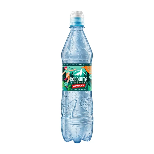 Woda mineralna niegazowana Sport 0,6l, Rodowita z Roztocza