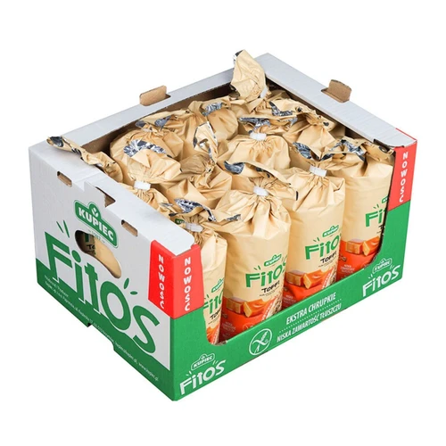 Zestaw 12 szt. wafle ryżowo kukurydziane toffi, Kupiec