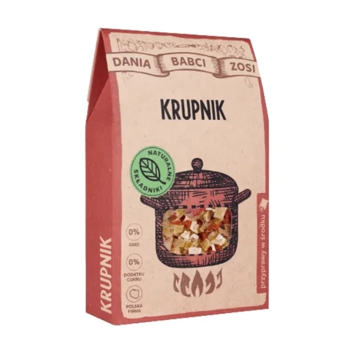 Zupa krupnik 100% naturalny skład, 90 g, Dania Babci Zosi