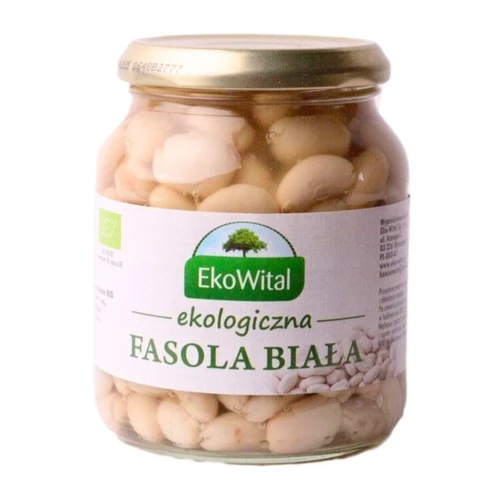 Fasola biała w zalewie Bio, EkoWital