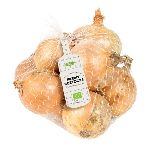 Cebula żółta Bio, 1 kg, Farmy Roztocza