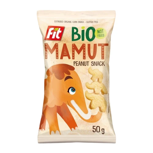 Chrupki kukurydziane o smaku orzechowym bezglutenowe BIO