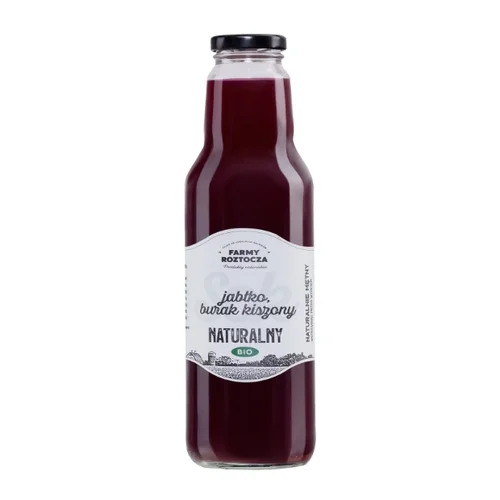 Sok jabłko burak kiszony Bio, 750 ml, Farmy Roztocza
