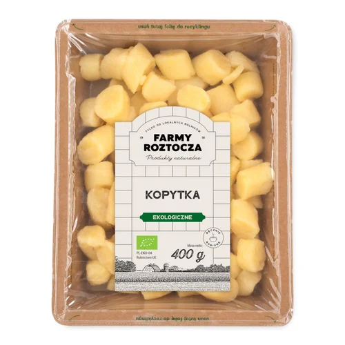 Kopytka Bio, 400 g, Farmy Roztocza