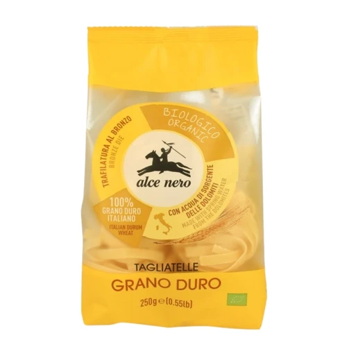 Makaron semolinowy gniazda tagliatelle Bio, Alce Nero