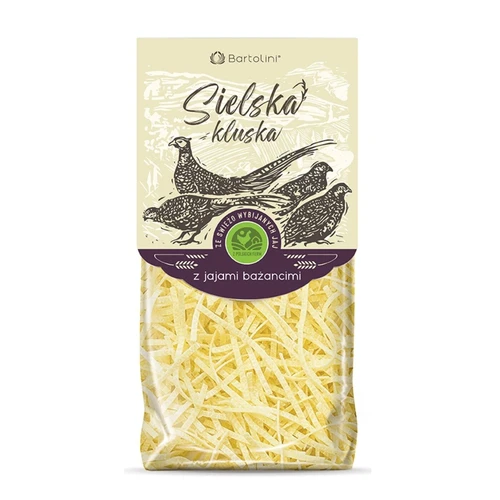 Makaron z jaj bażancich krajanka Bio, Bartolini
