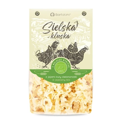 Makaron z jaj kury zielononóżki fala Bio, Bartolini