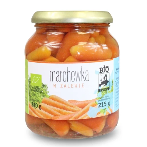 Marchewka w zalewie BIO