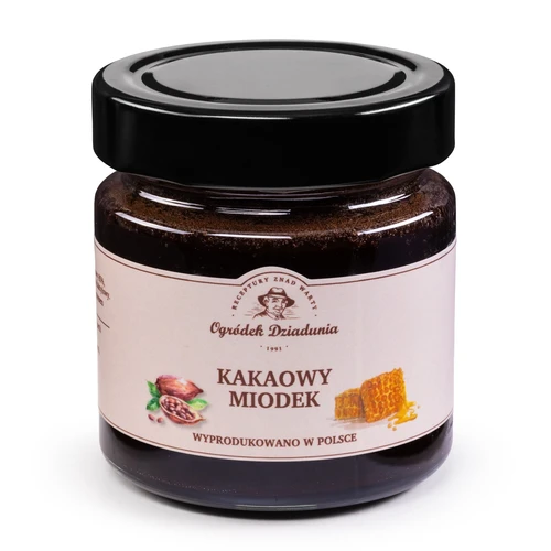 Miód kakaowy - Kakowy miodek, Ogródek Dziadunia