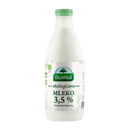 Mleko 3,5% tłuszczu Bio, EkoWital