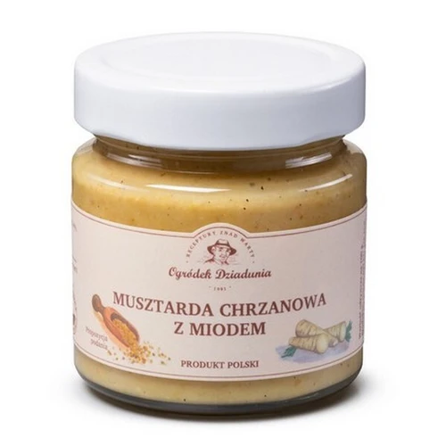 Musztarda chrzanowa z miodem, Ogródek Dziadunia