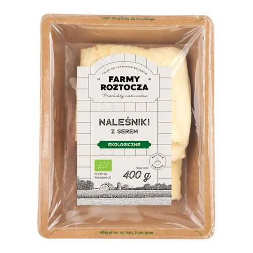 Naleśniki z serem Bio, 400 g, Farmy Roztocza