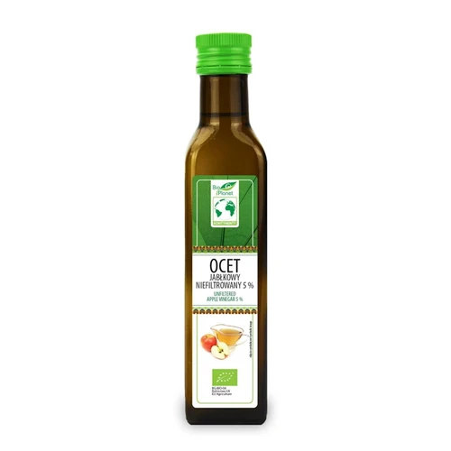 Ocet jabłkowy 5% niefiltrowany BIO
