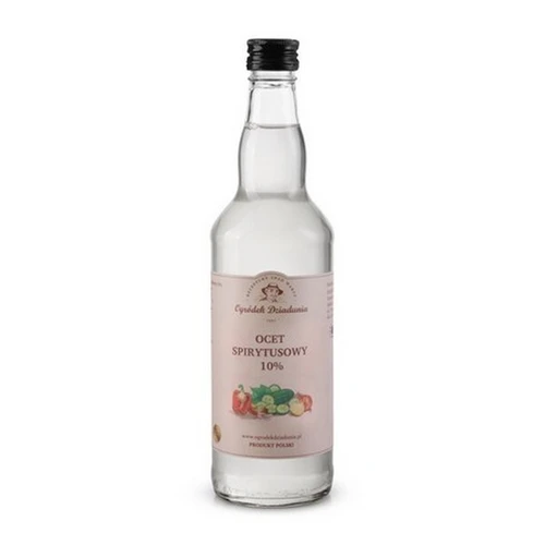 Ocet spirytusowy 10% w szklanej butelce, Ogródek Dziadunia