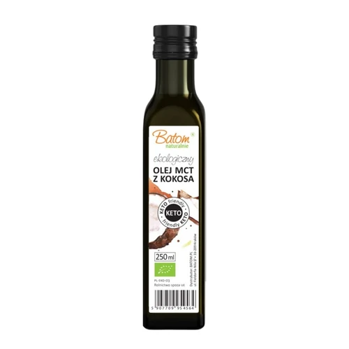 Olej kokosowy MCT Keto Bio 250 ml, Batom