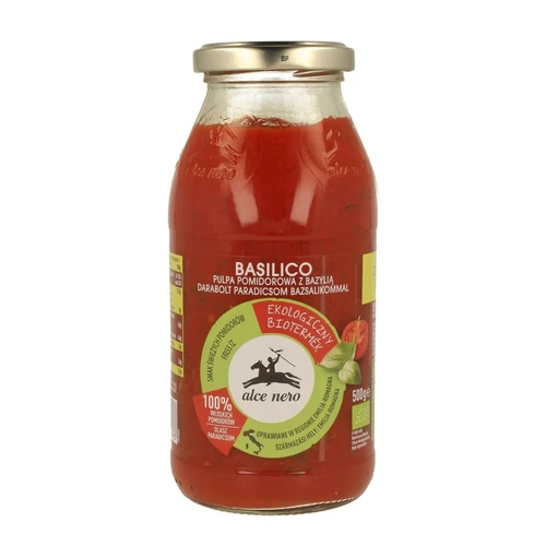 Pulpa pomidorowa z bazylią BIO