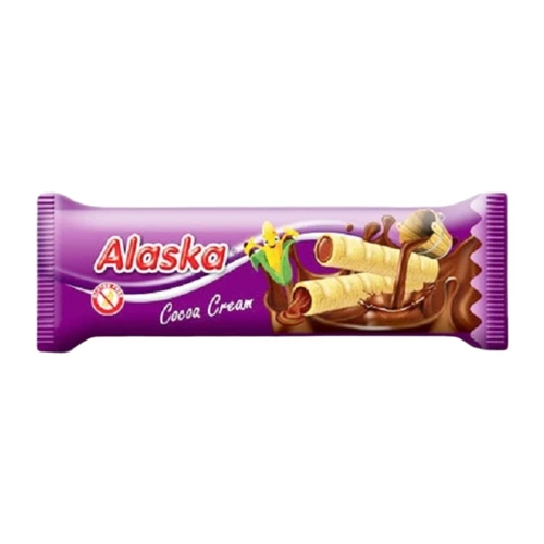 Rurki kukurydziane z kremem kakaowym, Alaska