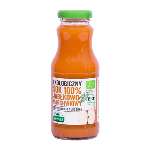 Sok jabłkowo-marchwiowy 100 % Bio, EkoWital