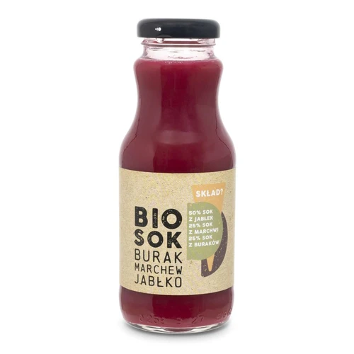 BIO sok burak marchew jabłko, Owocowe Smaki