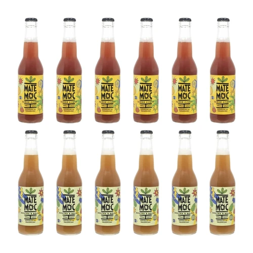 Zestaw Mate moc: sabor citrus, mentha & boldo, 12 szt., Owocowe Smaki