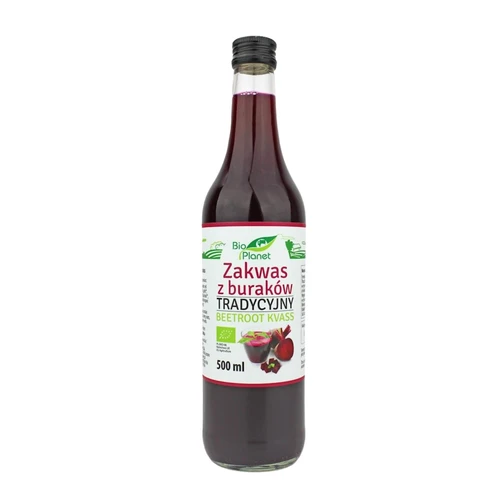 Zakwas z buraków Bio, 500ml, Bio Planet