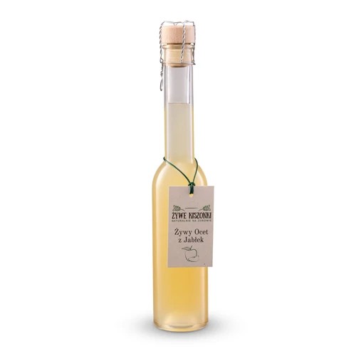 Żywy ocet z jabłek, 200 ml, Ogródek Dziadunia