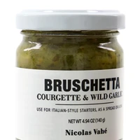 Bruschetta z cukinią i dzikim czosnkiem, Nicolas Vahé